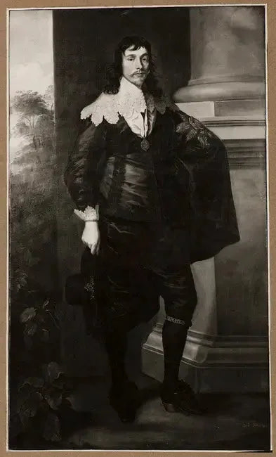 Retrato de James, tercer marqués y primer duque de Hamilton - Antoine van Dyck