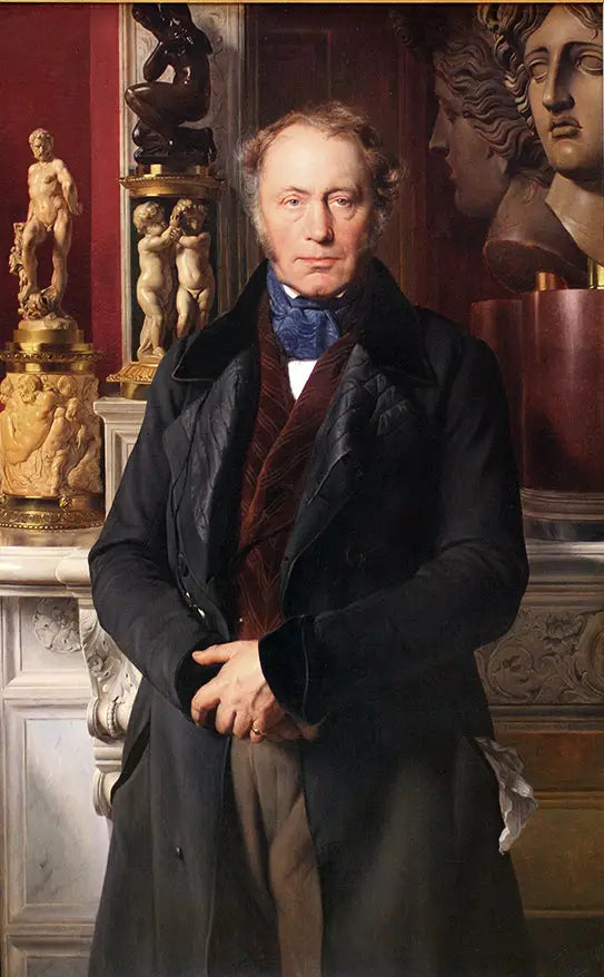 Retrato de James-Alexandre, conde de Pourtalès-Gorgier - Paul Delaroche