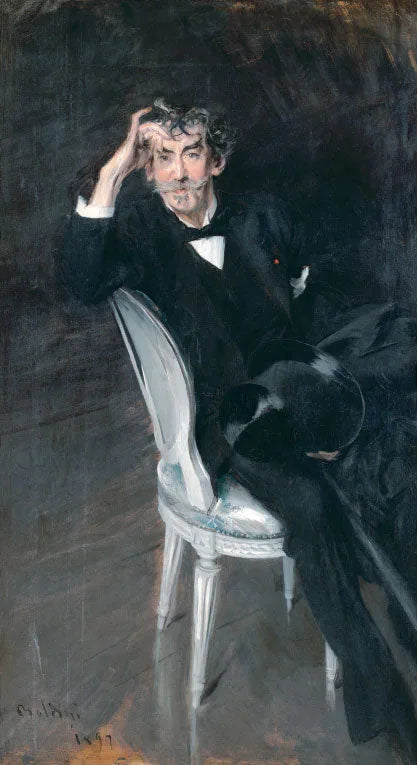 Retrato de James McNeill Whistler - Giovanni Boldini