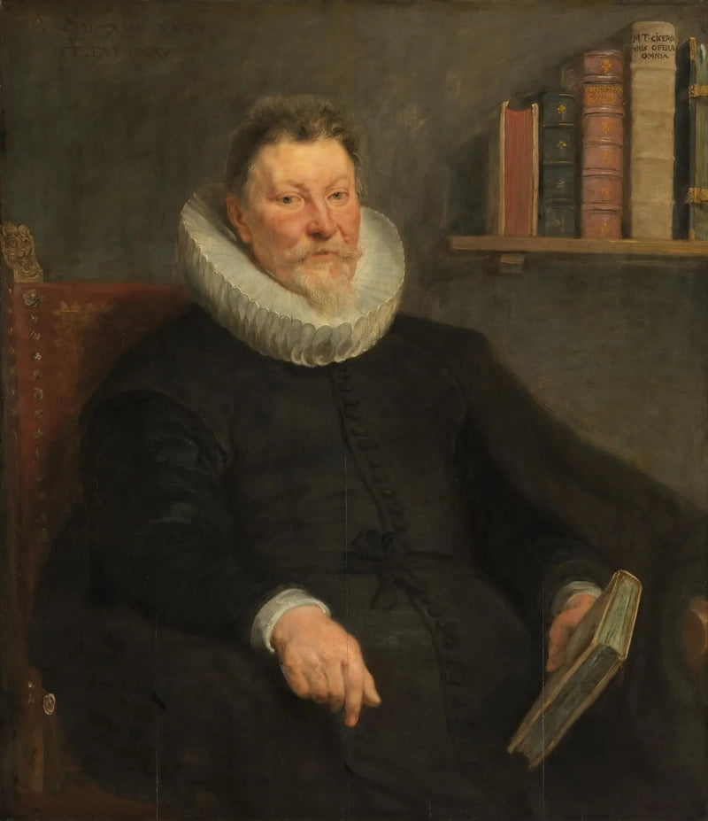 Retrato de Jan Brant - Peter Paul Rubens