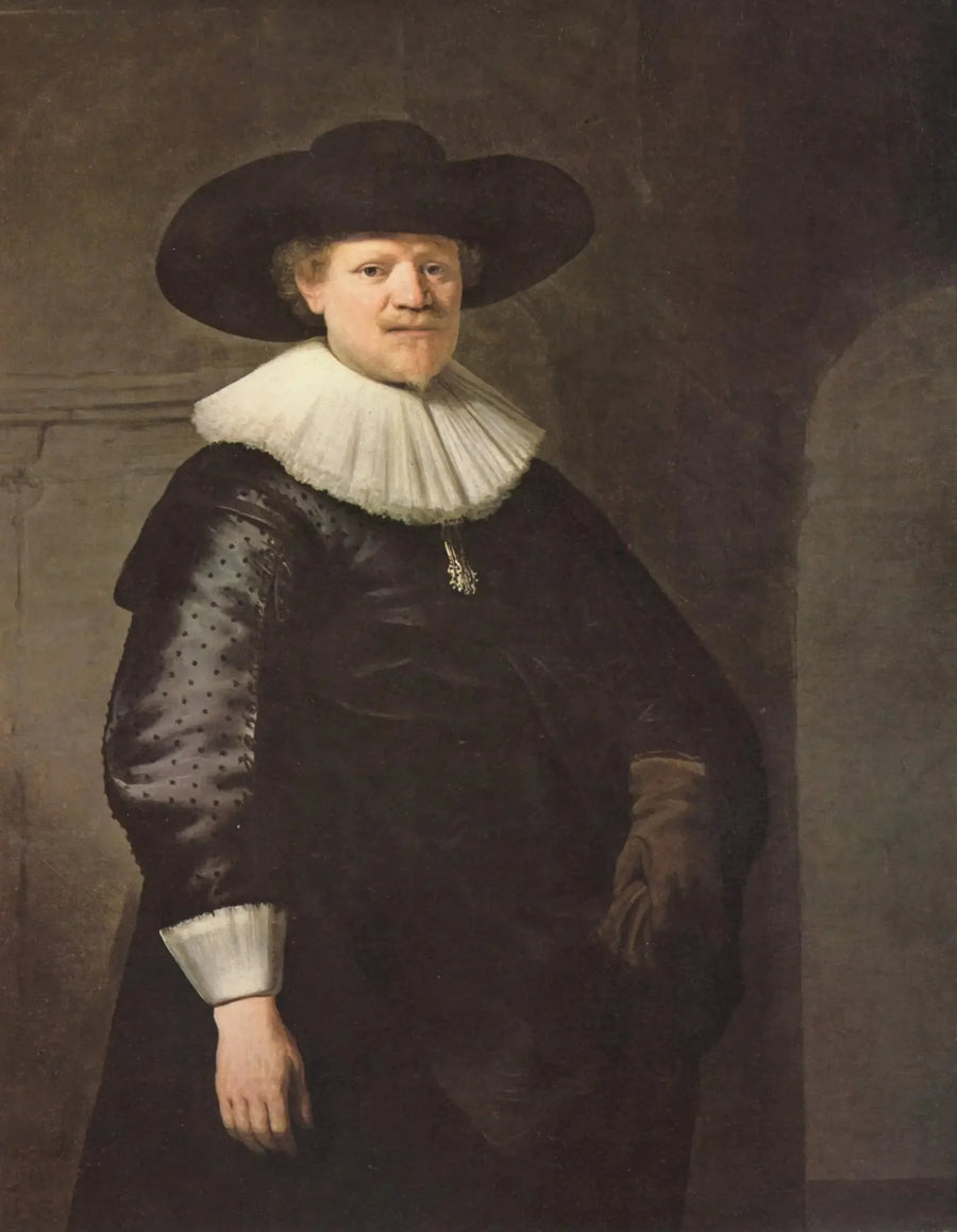 Retrato de Jan Harmensz. Krul - Rembrandt
