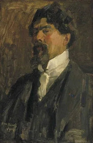 Retrato de Jan Toorop - Isaac Israels
