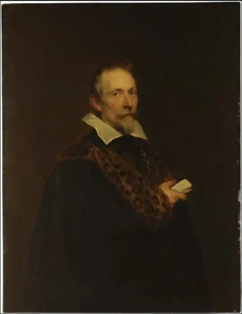 Retrato de Jan van den Wouwer - Antoine van Dyck