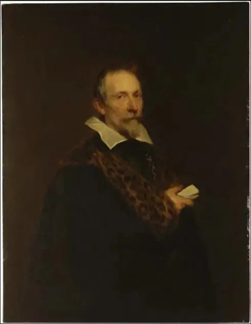 Retrato de Jan van den Wouwer - Antoine van Dyck