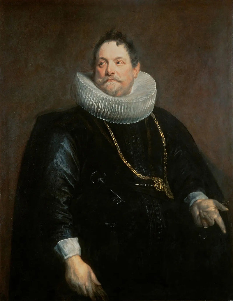 Retrato de Jan van Montfort - Antoine van Dyck