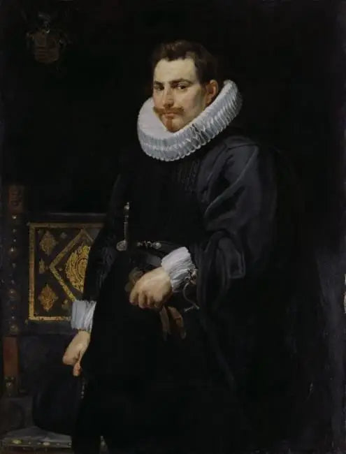 Retrato de Jan Vermoelen (1589-1656), comandante supremo de la flota española, 1616 - Peter Paul Rubens