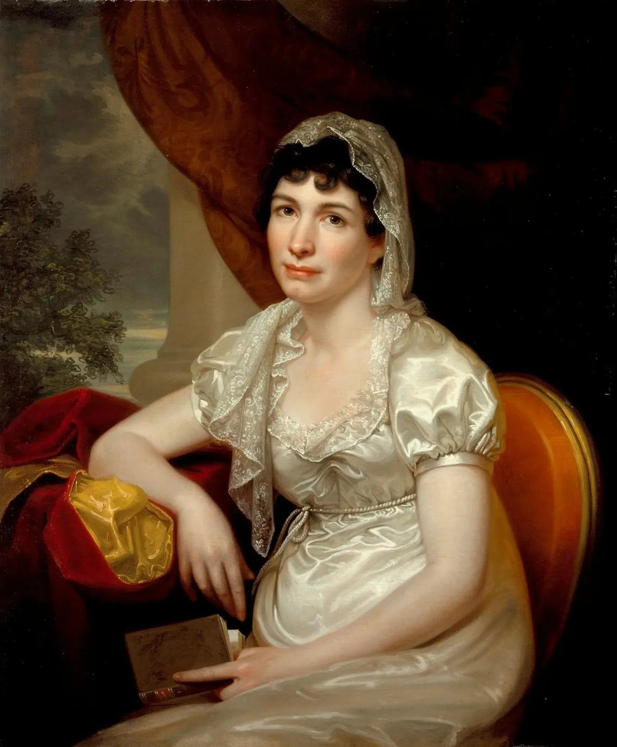 Retrato de Jane Griffith Koch - Rembrandt Peale