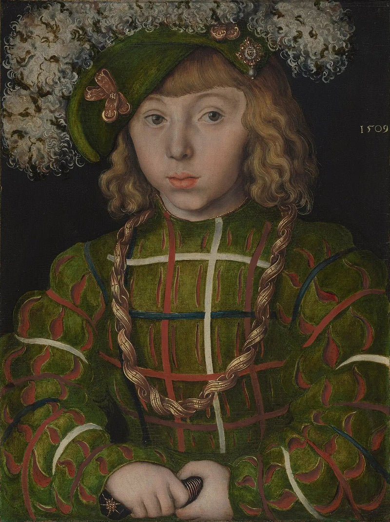 Retrato de Juan Federico I de Sajonia - Lucas Cranach el Viejo