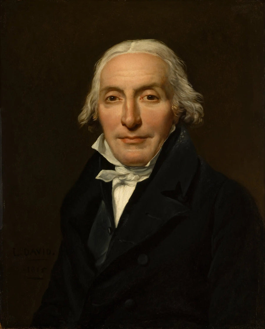 Retrato de Jean-Pierre Delahaye - Jacques-Louis David