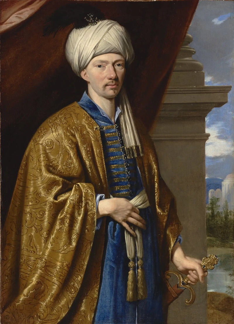 Retrato de Jean de Thévenot - Philippe de Champaigne