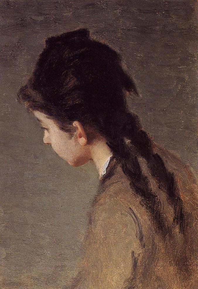 Retrato de Juana de perfil - Eva Gonzalès