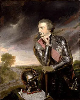 Retrato de Jeffrey Amherst (1717-1797), general británico - Joshua Reynolds