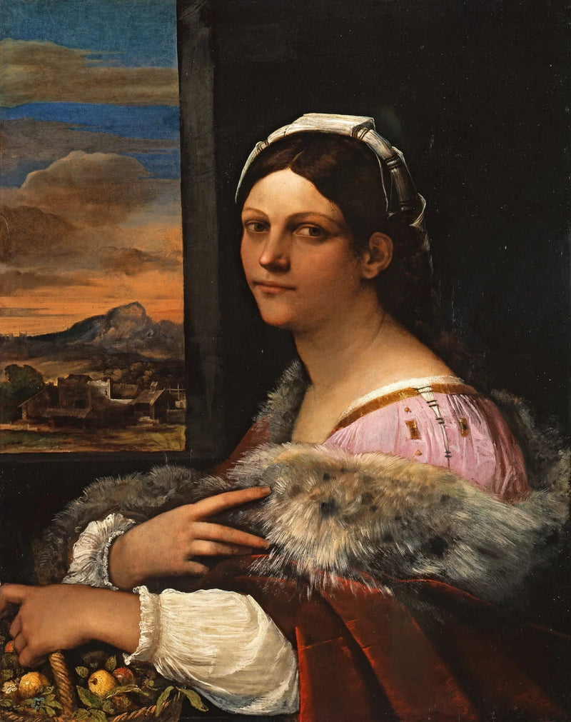 Retrato de una joven dama - Sebastiano del Piombo