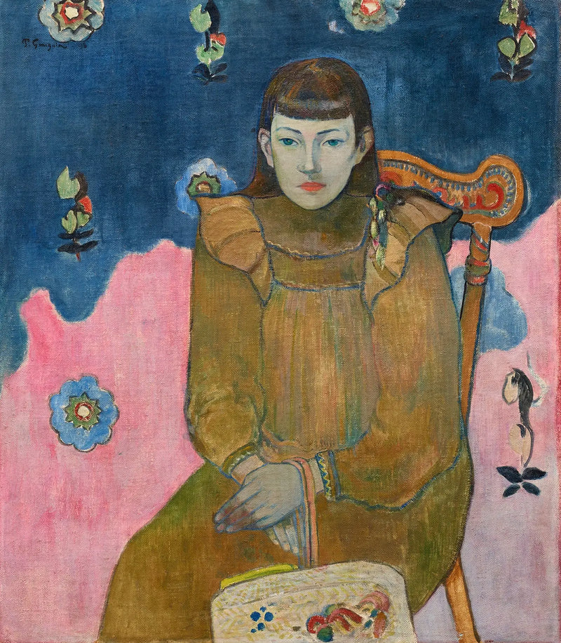 Retrato de joven Vaité Goupil - Paul Gauguin