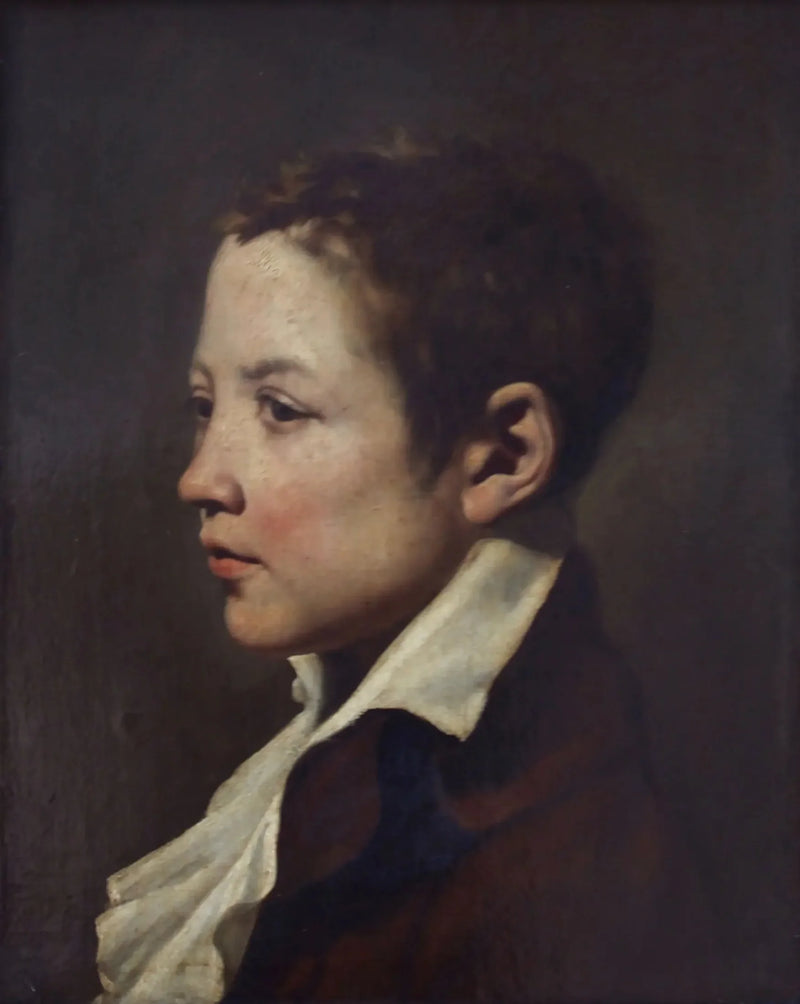 Retrato de joven niño - Jacques-Louis David