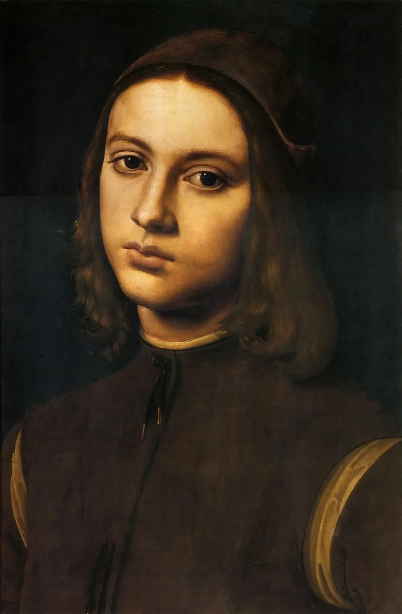 Retrato de un joven niño - Pietro Perugino