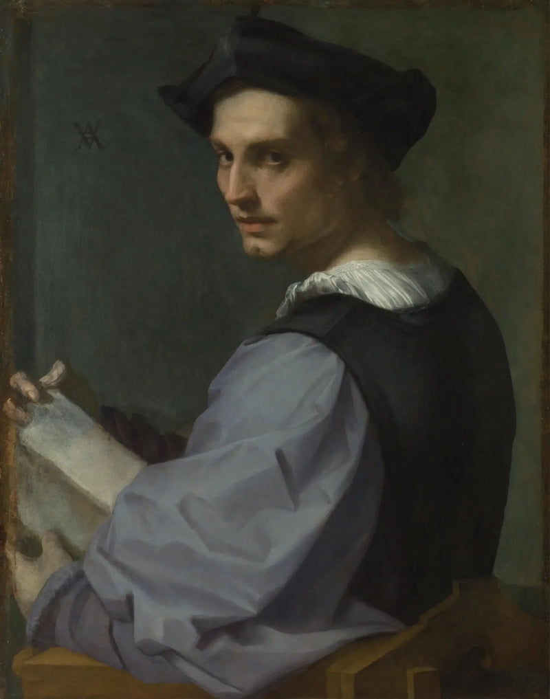 Retrato de un joven - Andrea del Sarto