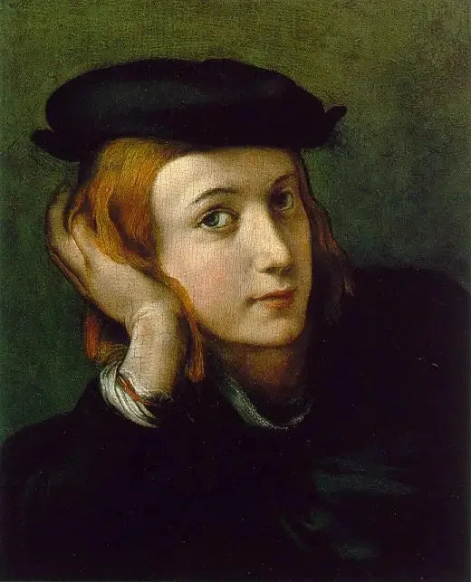 Retrato de un joven - Antonio da Correggio