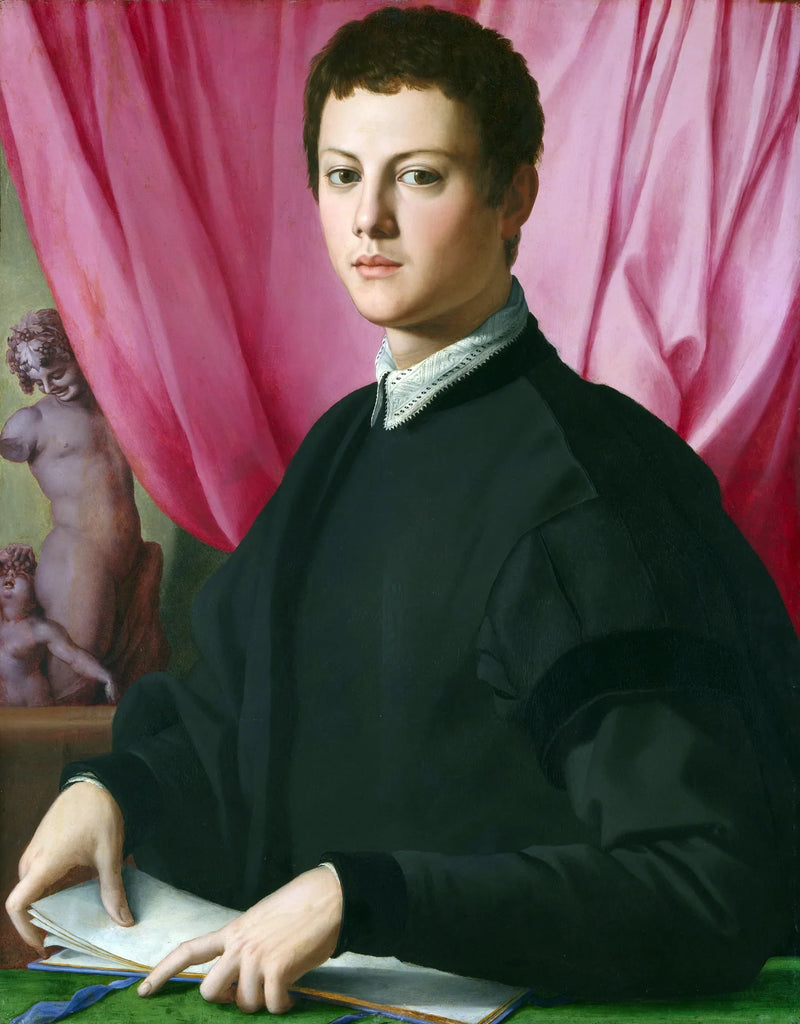 Retrato de un joven - Bronzino