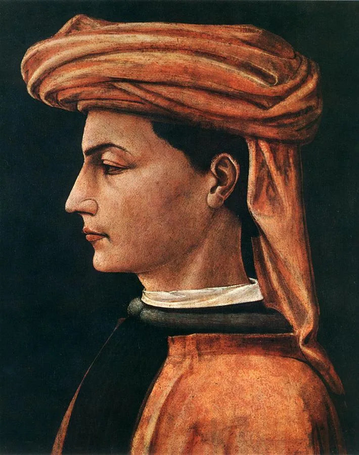 Retrato de un joven - Domenico Veneziano