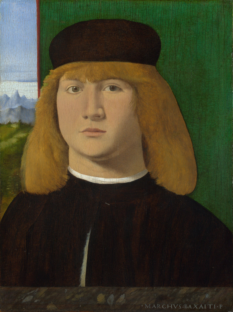 Retrato de un joven - Marco Basaiti
