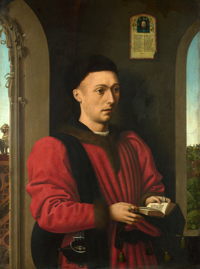 Retrato de un joven - Petrus Christus