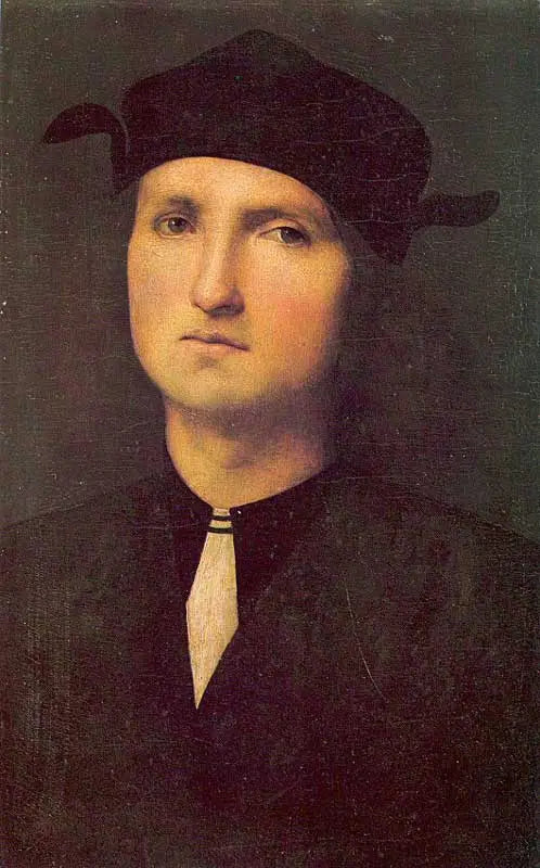 Retrato de un joven - Pietro Perugino