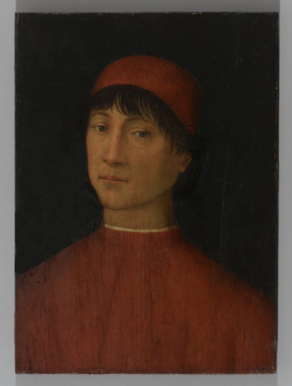 Retrato de un joven - Pinturicchio