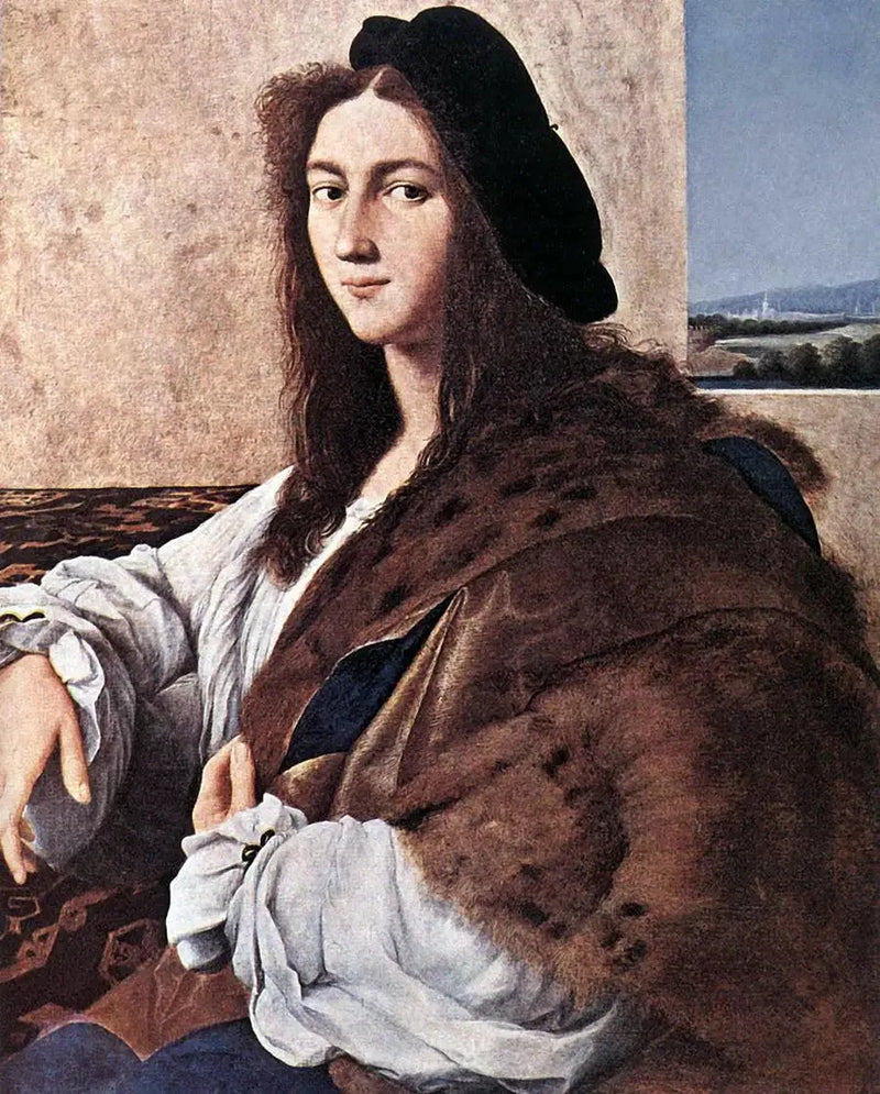 Retrato de joven - Rafael Sanzio