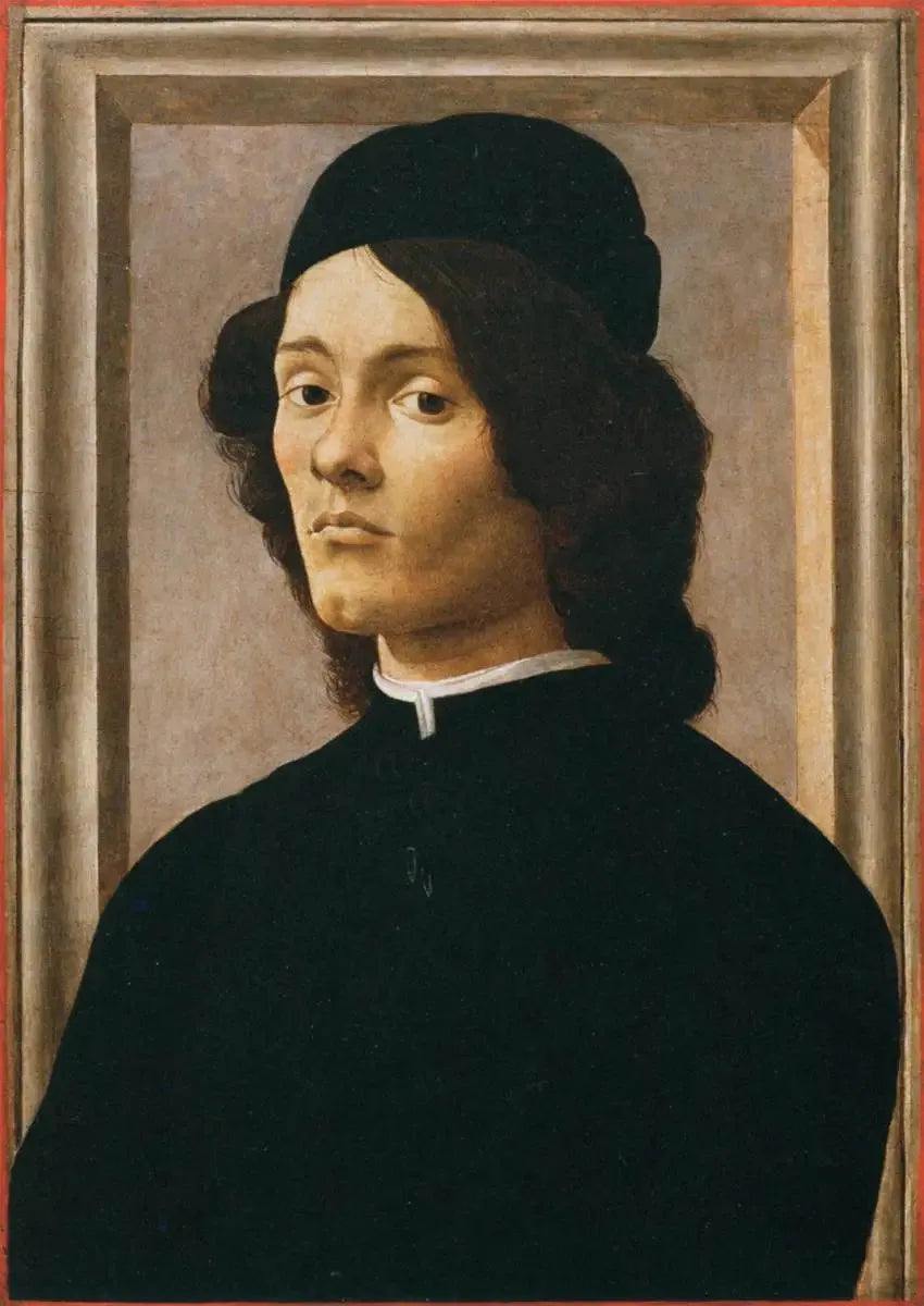 Retrato de un joven - Sandro Botticelli