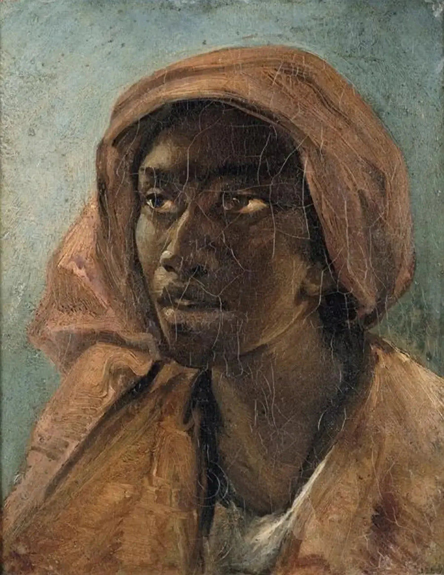 Retrato de joven mestiza - Théodore Géricault