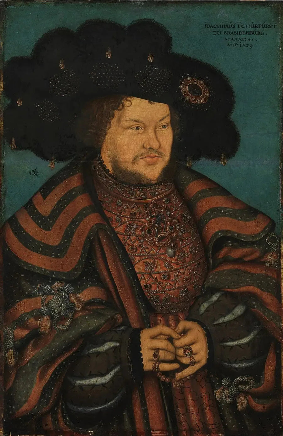 Retrato de Joachim I. Nestor, elector de Brandeburgo - Lucas Cranach el Viejo