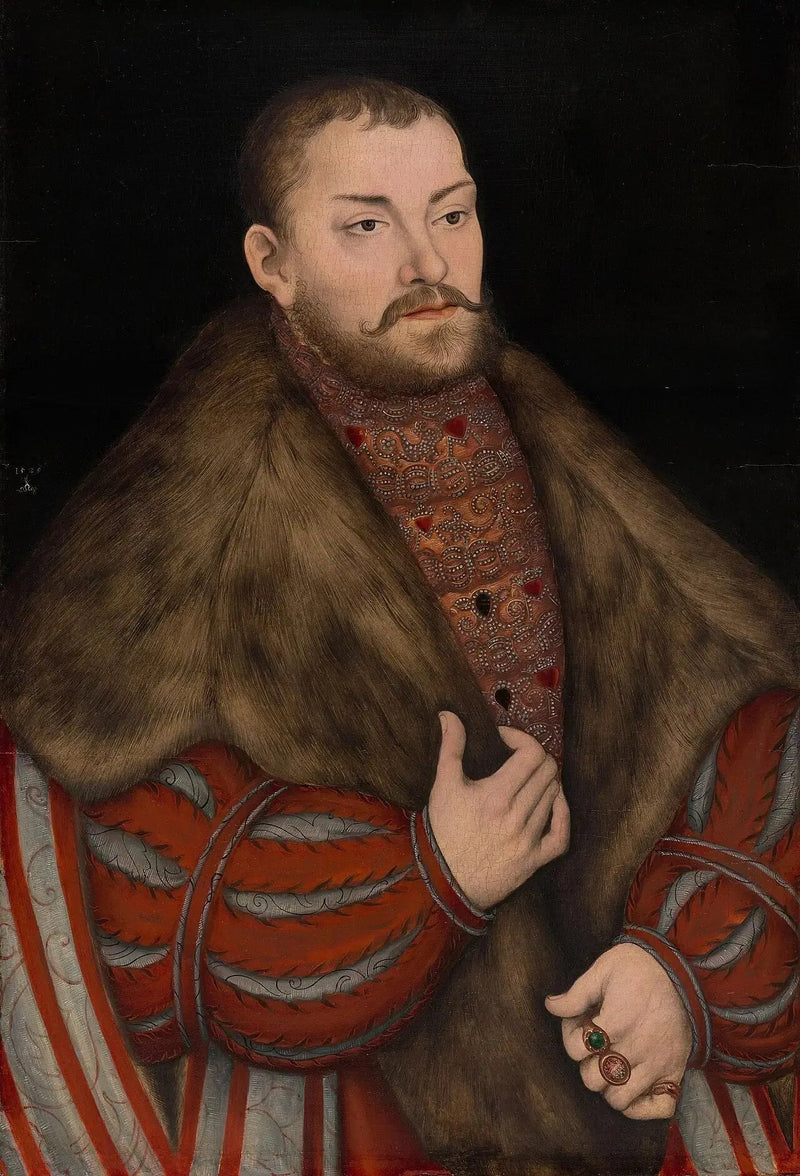 Retrato de Joaquín II, elector de Brandeburgo (1505-1571) - Lucas Cranach el Viejo