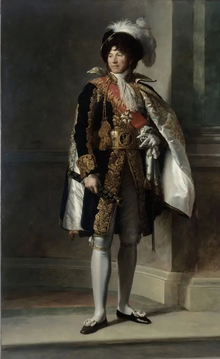 Retrato de Joachim Murat en mariscal del Imperio - François Gérard