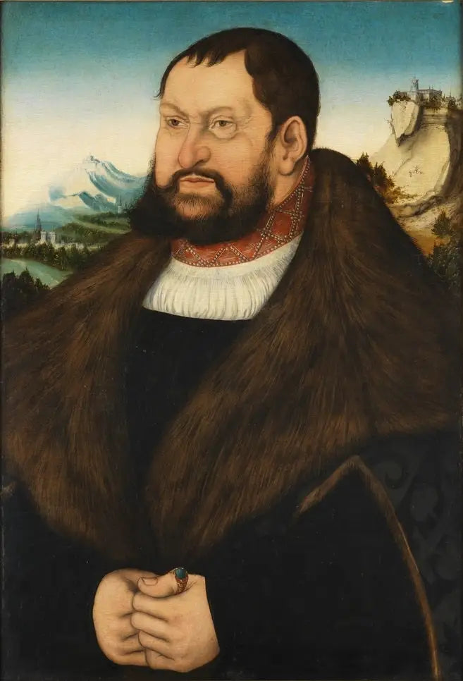Retrato de Johann el Constante - Lucas Cranach el Viejo
