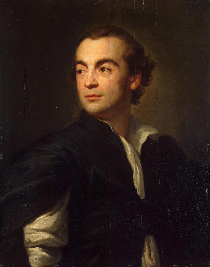 Retrato de Johann Joachim Winckelmann (?) - Anton Raphael Mengs