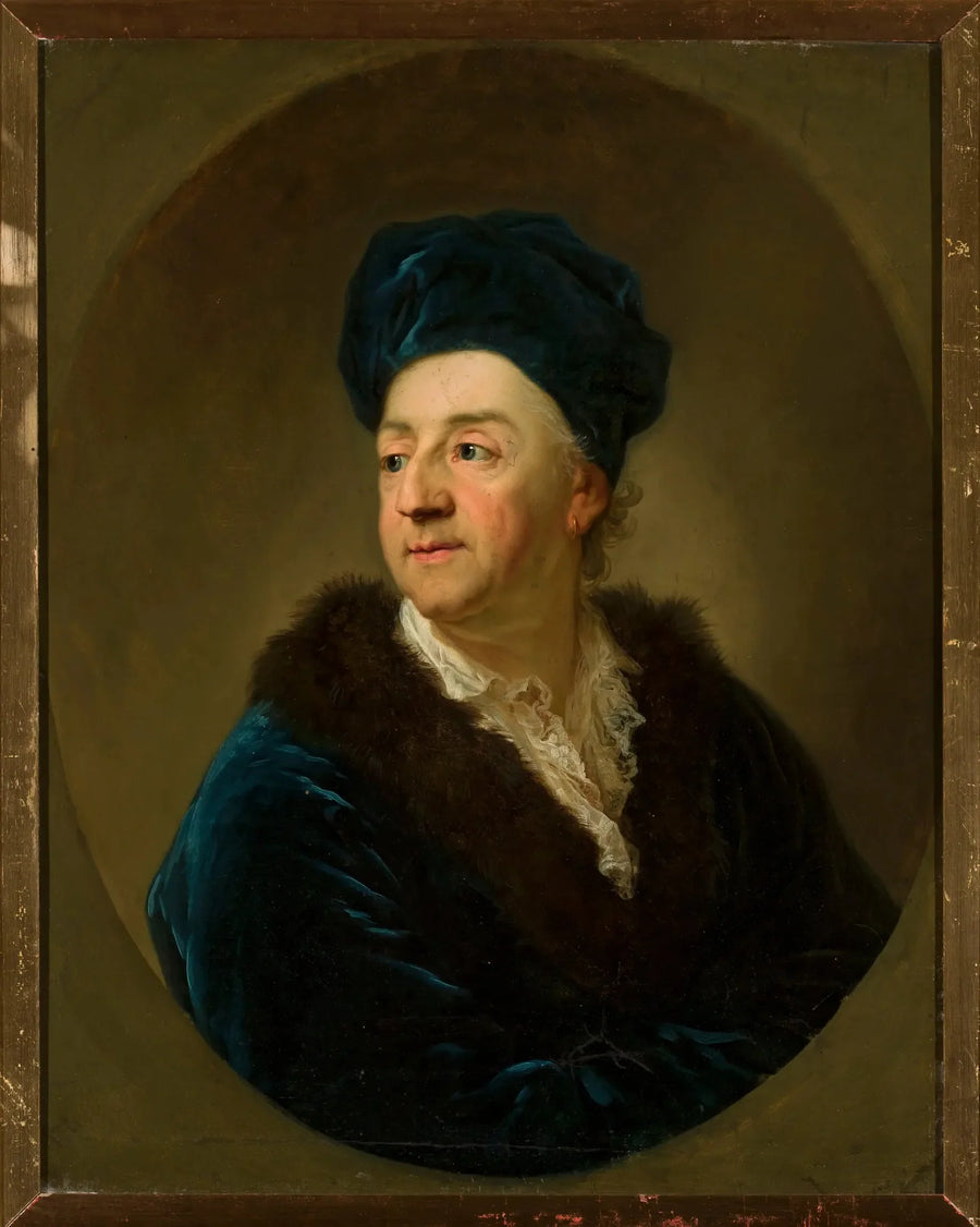 Retrato de Johann Nepomuk von Schaffgotsch en bata. - Anton Graff