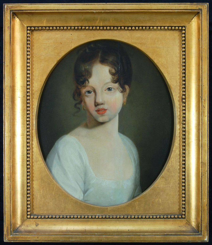 Retrato de Johanna Maria Verbeek a los 12 años - Ary Scheffer