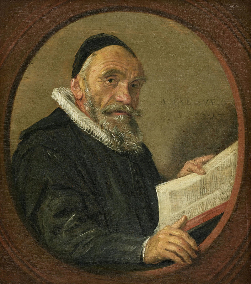 Retrato de Johannes Acronius - Frans Hals