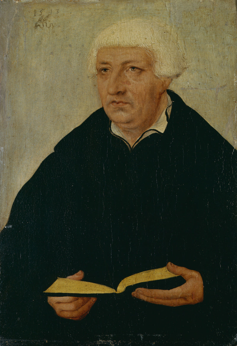 Retrato de Johannes Bugenhagen - Lucas Cranach el Viejo