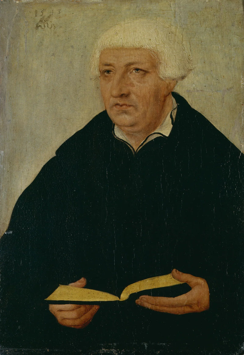 Retrato de Johannes Bugenhagen - Lucas Cranach el Viejo