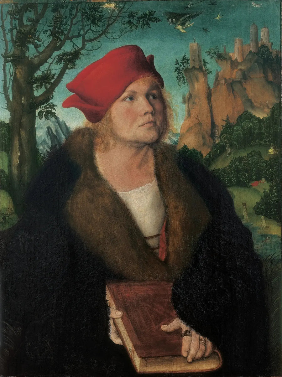 Retrato de Johannes Cuspinian - Lucas Cranach el Viejo