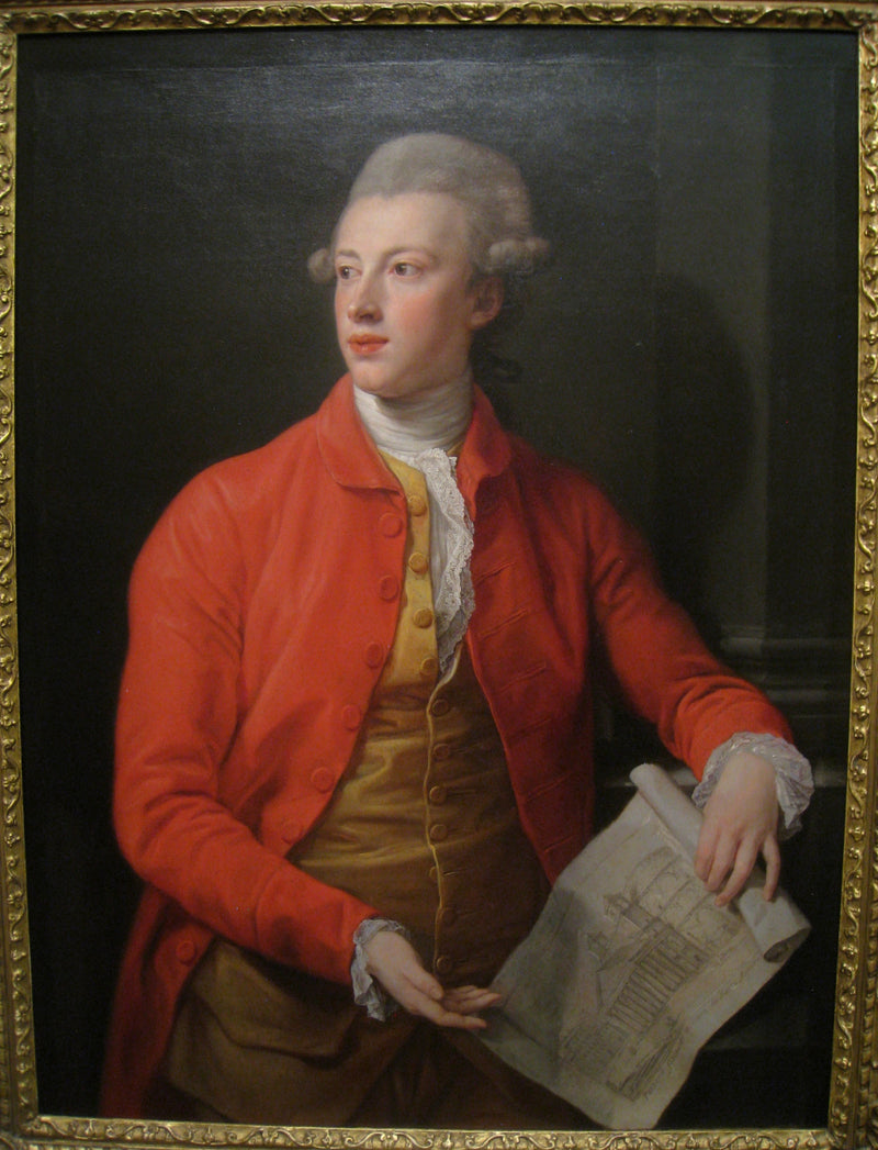 Retrato de John Corbet del castillo de Sundorne, Shrewsbury - Pompeo Batoni