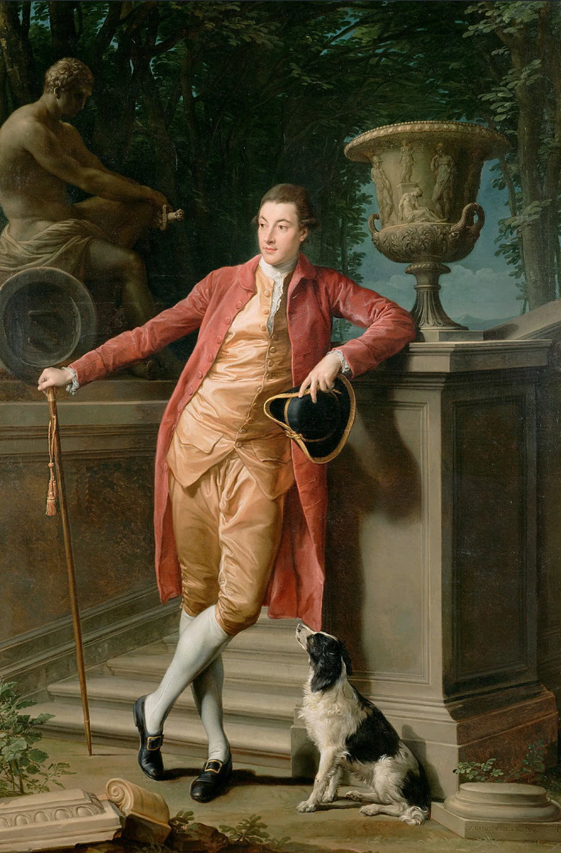 Retrato de John Talbot, futuro primer conde Talbot - Pompeo Batoni
