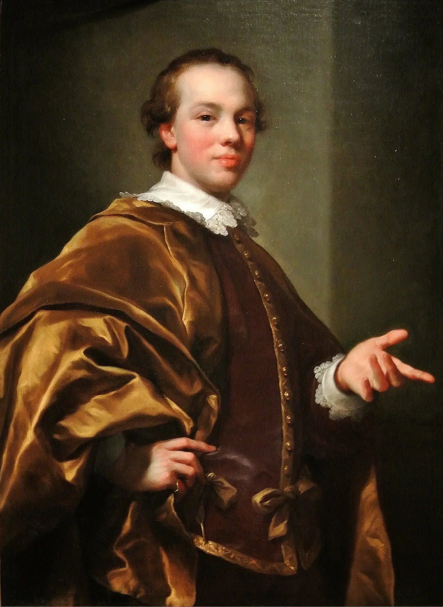Retrato de John Vicomte Garlies, futuro 7º conde de Galloway, como maestro de Garlies - Anton Raphael Mengs