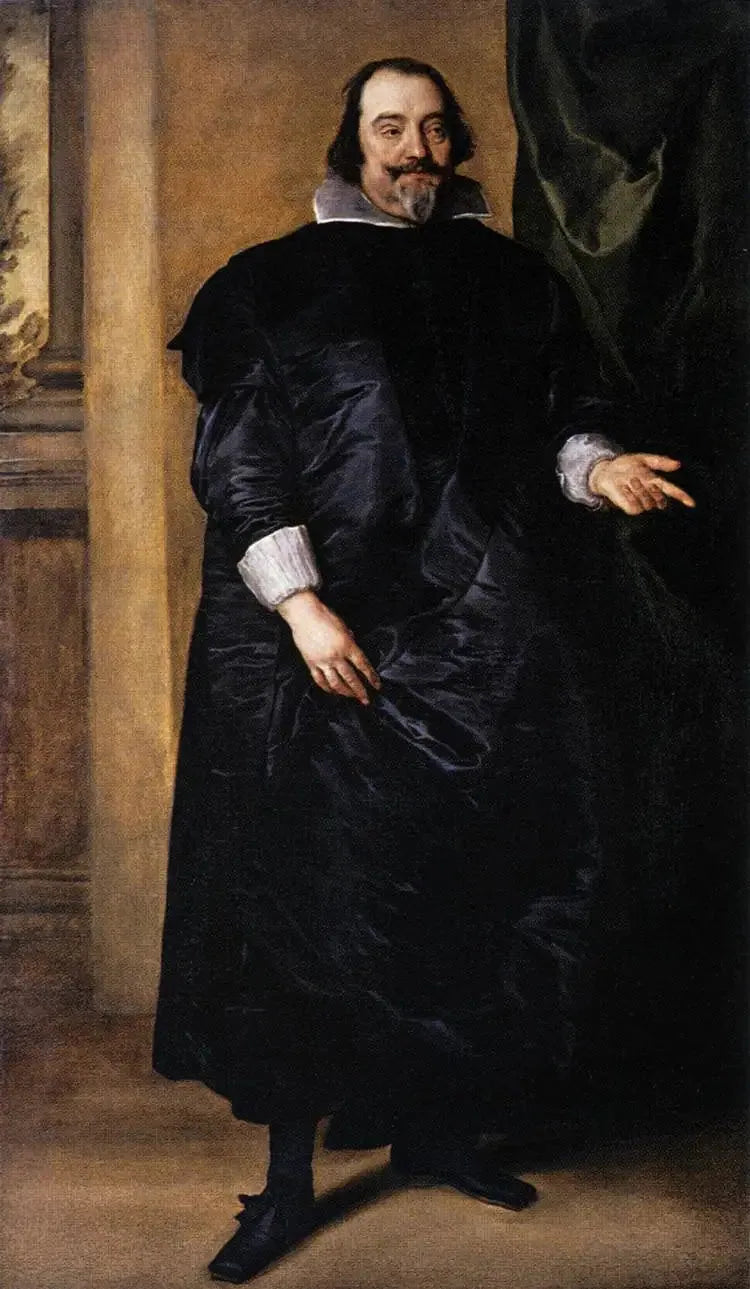 Retrato de Joost de Hertoghe - Antoine van Dyck