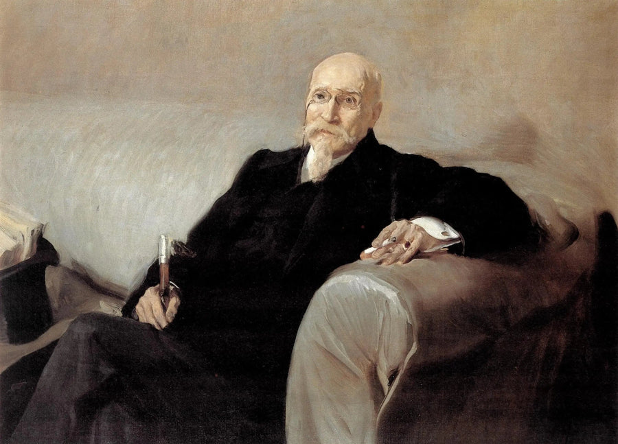 Retrato de José Echegaray - Joaquín Sorolla