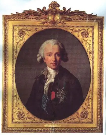 Retrato de Joseph Hyacinthe François de Paule de Rigaud, conde de Vaudreuil, 1784 - Élisabeth Vigée Le Brun