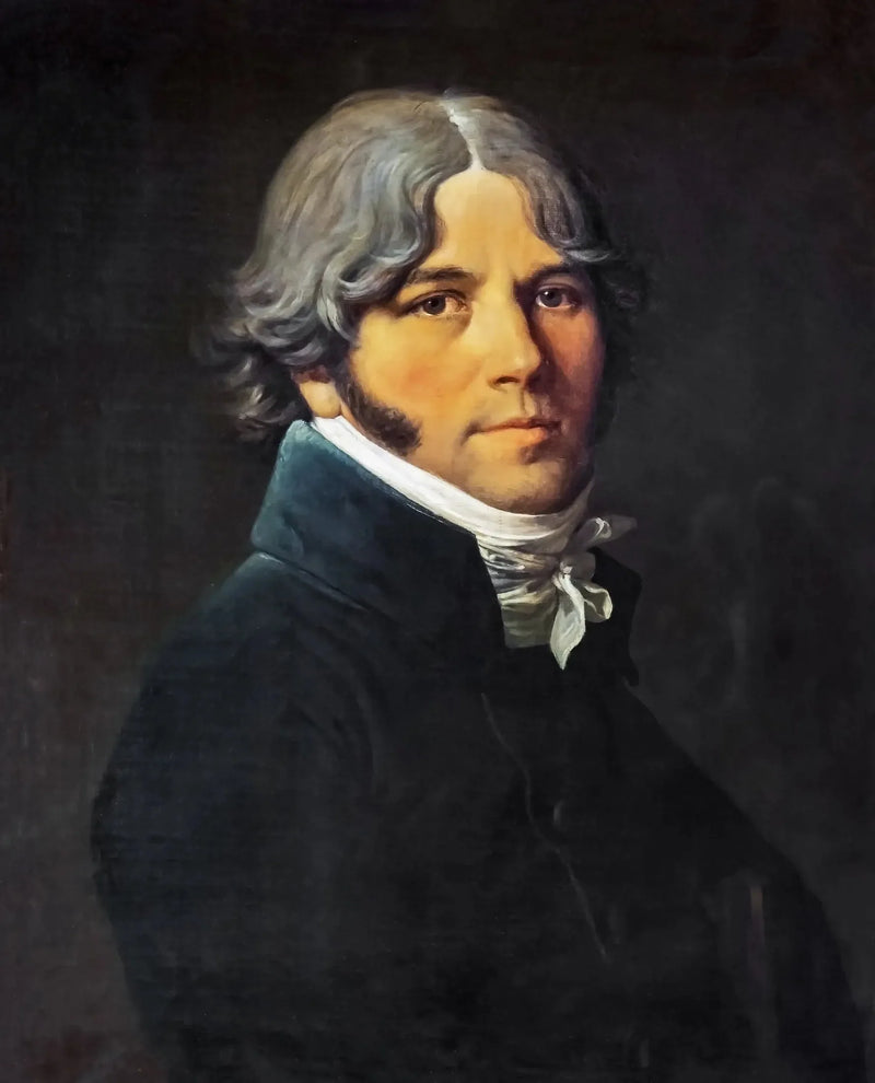 Retrato de Joseph Ingres, padre del artista - Jean-Auguste-Dominique Ingres
