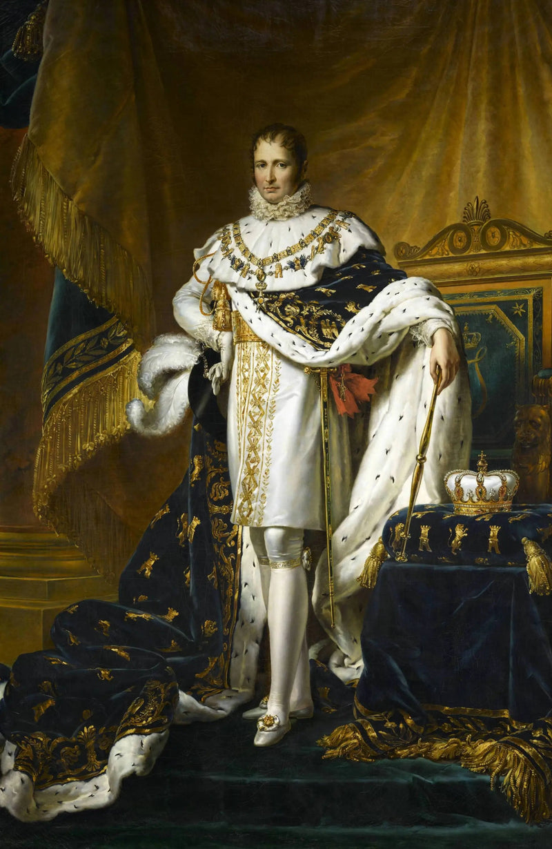 Retrato de José, rey de España - François Gérard